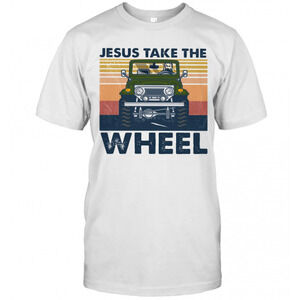 Jesus Take The Wheel Retro T-Shirt